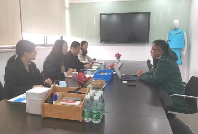 上海市嘉定区经委葛嫣妍主任一行莅临金年会调研指导